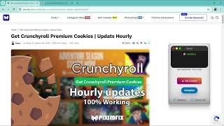 Crunchyroll Premium Cookies  Updats Hourly [upl. by Hayashi]