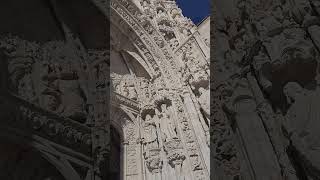 Manueline Archivolt of the South Portal of the Jerónimos Monastery 4K Lisbon [upl. by Simpkins]