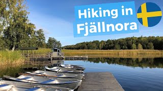 Hiking in the Swedish forest  Fjällnora Friluftsområde  Uppsala  Sweden 🇸🇪 [upl. by Duthie516]