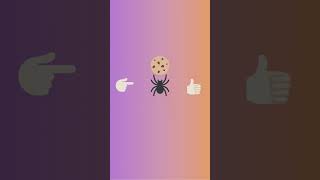 Make a Character with your last 4 emojis 🕷️🍪👉🏻👍🏻 [upl. by Adrial867]