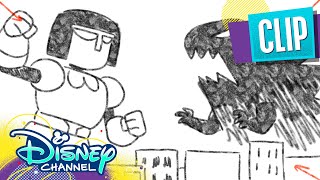 Tillys Big Kaiju Adventure  Sneak Peek  Big City Greens  Disney Channel [upl. by Nednil]