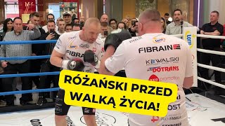 Rozanski  Babic Polak naładowany przed walką o MŚ Trening medialny Różańskiego [upl. by Regdor]