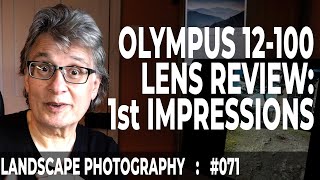 Olympus MZuiko 12100mm f4 Pro Lens Review [upl. by Velda]