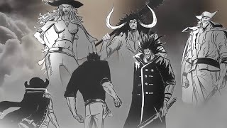 Rocks D Xebec vs Garp and Roger  Manga Animation [upl. by Davis]