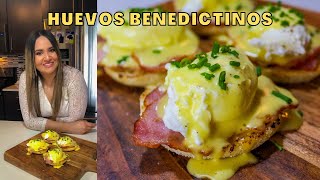 HUEVOS BENEDICTINOS  Con Salsa Holandesa [upl. by Eigna]