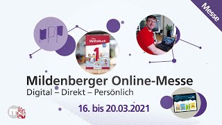 Mildenberger OnlineMesse 2021 – MesseTrailer [upl. by Kalasky]