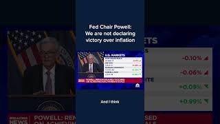 Fed Chair Powell We are not declaring victory over inflation [upl. by Flita963]