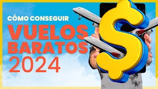 ✈️ Compra VUELOS BARATOS este 2024 ✈️  Truco para COMPRAR los VUELOS más BARATOS ✈️🇩🇴 [upl. by Nosidda]