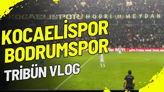 KOCAELİSPOR 11 BODRUMSPOR MAÇ ÖZETİ VE TRİBÜN GÖRÜNTÜLERİ 4K [upl. by Zebada313]