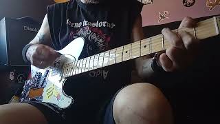 ROCK N ROLLLED ZEPPELINRIFFFENDER TELECASTER PLAYER [upl. by Cardew737]