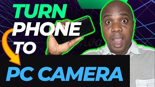 How To Use Phone As Webcam For Pc Wireless — Easiest And Simplest Method [upl. by Ynobe548]