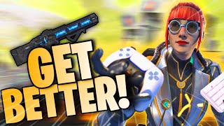 HOW TO GET BETTER AT APEX LEGENDS GUIDE  BEST CONTROLLER SETTINGS [upl. by Bernita]