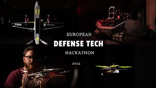 European Defense Tech Hackathon 1  Munich June 2024 [upl. by Plate]