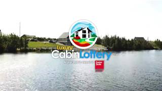 2019 Luxury Cabin Lottery Drone Video [upl. by Oremodlab]