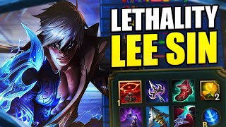 LETHALITY LEE SIN DESTROYS HIGH ELO LOBBY 17 KILLS [upl. by Gnolb97]