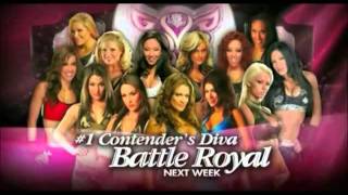 WWE  Divas Battle Royal 1 Contender at SummerSlam againts Kelly Kelly in Raw [upl. by Behlau]