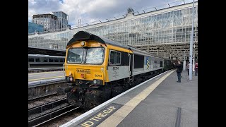 HD The Chessy Ned Railtour with 73119 amp 66794 [upl. by Nothgierc]