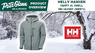 Helly Hansen Swift 3L Shell Ski Jacket Mens  Product Overview [upl. by Gunther]