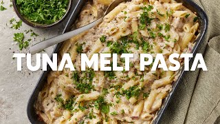 TUNA MELT PASTA Så gör du den steg för steg [upl. by Weinreb]