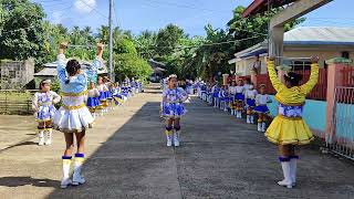 Majorette  Band Majorette Members at Malabag Elementary School [upl. by Nref20]