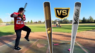 2024 Victus Vandal LEV3 vs DeMarini Voodoo One  BBCOR Baseball Bat Review [upl. by Caruso]