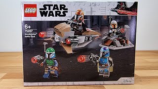 LEGO Star Wars 75267 Mandalorian Battle Pack 2020 SPEED BUILD [upl. by Daraj]