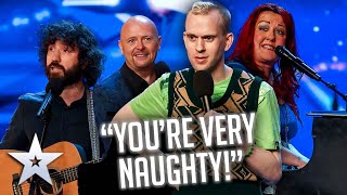 HILARIOUS COMIC MUSICIANS  Britains Got Talent [upl. by Eniamirt]