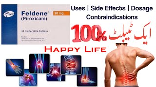 feldene 20 mg tablet uses in urdu  piroxicam 20mg  feldene capsule uses in urdu  piroxicam tab [upl. by Aitnohs]