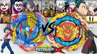 Ultimate Valkyrie VS Astral Spriggan Valt VS Shu  Beyblade Burst Dynamite Battle shorts [upl. by Alby]