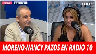 Guillermo Moreno con Nancy Pazos en Radio 10 11424 [upl. by Lightman391]