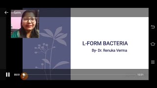 L FORM BACTERIA [upl. by Ettari]