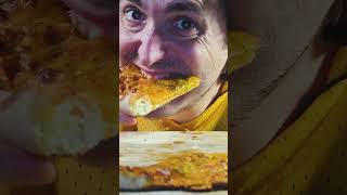 SUPER CRUNCHY THIN CRUST CHEESE PIZZA  ASMR MUKBANG NO TALKING [upl. by Doralynn]