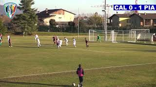 Real Calepina  Piacenza  01 18 giornata Serie D GIRB 202324 [upl. by Nuyh]