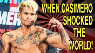 🥊When JOHN RIEL CASIMERO SHOCKED the BOXING WORLD The Original MONSTER HUNTER [upl. by Ocramed]