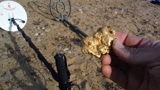 54 oz Gold Nugget test  Garrett ATX vs Minelab GPX 5000 [upl. by Enreval]