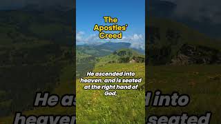 The Apostles Creed Word Jesus Saints Bible prayer praise grace faith joy Christian [upl. by Giza]