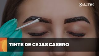 ✅ Cómo hacer TINTE de CEJAS casero para una mirada impactante  Salud180 🌿 [upl. by Silvan]