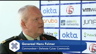 Cyberstrategie defensie  interview Brigadegeneraal Hans Folmer [upl. by Ynogoham768]