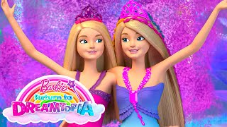 Barbie  Princess Dance Party with 🦄 Unicorns amp 🧜‍♀️ Mermaids  Barbie Return to Dreamtopia [upl. by Elene]