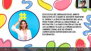 Estilos de liderazgo en educación [upl. by Alrahs]