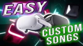 EASIEST way to download CUSTOM SONGS on ANY Beat Saber for Oculus Quest 2 BMBF 1150 Tutorial [upl. by Torto]