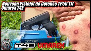 Pistolet de défense TP50 Compact T4E Umarex  Je me fais tirer dessus [upl. by Aicinod]