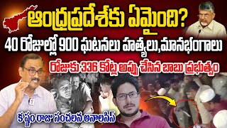 ఆంధ్రప్రదేశ్ కు ఏమైంది Senior Journalist Krishnam Raju Analysis PrajaChaithanyam [upl. by Ynez]