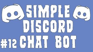 How To Make A Discord Chat Bot VBNET 12 [upl. by Ohcamac]