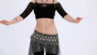 How to Do Hip Lifts amp Basic Shimmy  Belly Dancing [upl. by Atnwahs304]