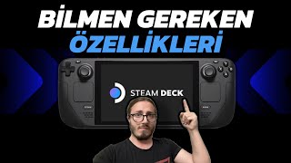 STEAM DECK’İN BİLİNMEYEN ÖZELLİKLERİ  KONSOLDAN ALDIĞIN VERİMİ ARTIR [upl. by Zonda947]