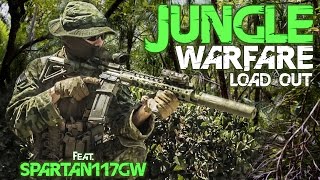 Jungle Warfare Loadout Ft Spartan117GW  Multicam Tropic Krytac CRB Greg Wong  AirsoftGIcom [upl. by Betty]