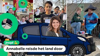 Zo haalden kinderen geld op voor Giro 555 [upl. by Nahtahoj]