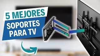 🏆 Los 5 Mejores Soportes para TV en 2024 Giratorios Calidad  Precio en México [upl. by Araet]