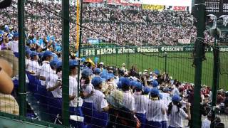 2014夏の甲子園 富山商業 応援メドレー part1 [upl. by Aiuqcaj]